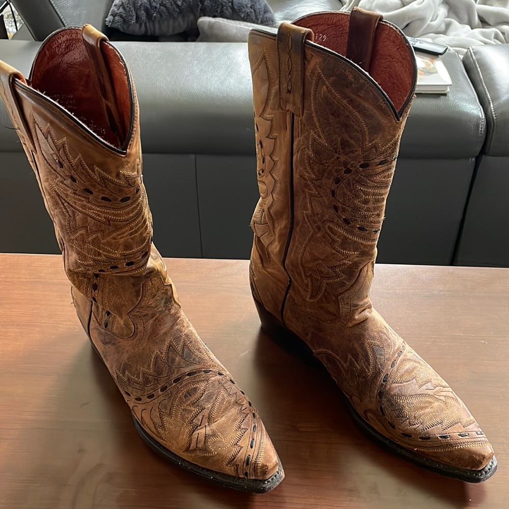 Dan Post Custom Made Size 10 Mens Cowboy boots